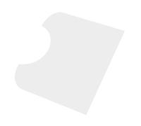 BESTonZON Acoustic Guitar Pickguard Pvc Scratch Plate for Folk and Classical Guitars Parts Protects Wooden Surface