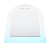 BESTonZON Acrylic Aesthetic Arch Mirror Wall Mirror Decor Modern Fashionable Artistic Wall Mounted Enhances Indoor Lighting for Bedroom and Living Room