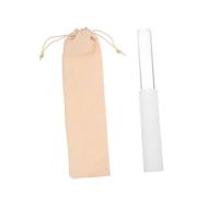 BESTonZON Acrylic Singing Bowl Mallet with Sound and Portable Design, White Simple Looking Singing Bowl Stick for Relax and Spiritual