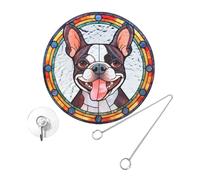 BESTonZON Acrylic Sun Catchers Window Hanging Sculpture Indoor Wall Decor Ornament for Home and Garden Artistic Rainbow Prism Suncatcher Gift for Housewarming and Festivals