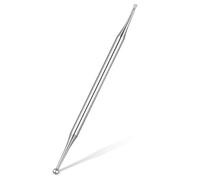 BESTonZON Acupuncture Point Stainless Metal Massage Rod for Deep Tissue Therapy Suitable for Face and Hand Use in Home or Professional Settings