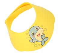 BESTonZON Adjustable Baby Hair Wash Peaked Cap and Kids Bathing Visor, Waterproof Bright Washing Shield for Boys and Girls, Soft Bath Safety Accessory