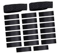 BESTonZON Adjustable Elastic Knee-high Boots Fix Strap Anti-slip Adhesive Pads High Boot Stabilizer Binding Bands 2 Straps and 40 Stickers Set for Outdoor Use