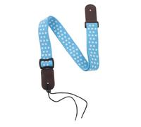 BESTonZON Adjustable Leather Head Cotton Ukulele Strap for Playing Guitar while Standing 160