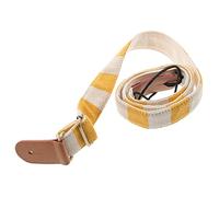 BESTonZON Adjustable Ukulele Strap Padded Cotton Leather Guitar Belt with Anti-stretch Design for Classical Guitar Bass