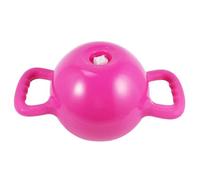 BESTonZON Adjustable Water Kettlebell with Dual Handles for Men and Women PVC Fitness Kettle Bell for Yoga Weightlifting Squats and Home Gym Training Flat Base Design in Purple
