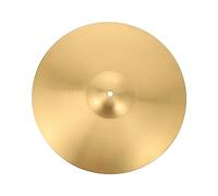BESTonZON Alloy Brass Jazz Drum Cymbal Metal Drum Accessory for Percussion Easy Storage Compatible