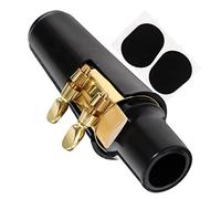 BESTonZON Alto Saxophone Kit Professional Mouthpiece Cap Ligature Pads Sax Accessories