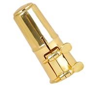 BESTonZON Alto Saxophone Ligature Cap with Unique Pattern Clip Durable Mouthpiece Protector for Alto Sax Accessories Easy to Install High Strength Excellent Texture