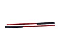 BESTonZON Aluminium Alloy Drumsticks Practice Pad Drum Stick for Drummers Build Strength Speed Not for Real Drums Dark