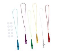 BESTonZON Aluminum Alloy Kazoo Set for Kids and Beginners 10 Membranes Easy to Play Guitar Partner Educational Toy Ukulele Accompaniment Instrument