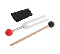 BESTonZON Aluminum Alloy Tuning Fork for Chakra Sound Therapy Solfeggio Tuning Forks Chakra Drum Rain Healing for Yoga Meditation Guitar