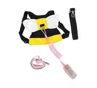 BESTonZON Anti-Lost Strap Harness Leash 1 Set for Boys and Girls Toddlers Adjustable Skin-Friendly Breathable Material 1.5m Walking Wristband and Backpack Leash Child Safety