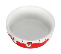 BESTonZON Antispill Ceramic Feeding Bowl for Small Animals Water Dish and Food Dish for Hamsters Rabbits Chinchillas Guinea Pigs and Hedgehogs Cute Decorative Small Pet Bowl Gift for Pet