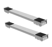 BESTonZON Appliance Sliders Adjustable Base for Washing Machine Stand Heavy Duty Moving Tools for Home Moving Multi-functional Furniture Rollers Wheels for Refrigerator and Bed