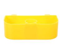 BESTonZON Automatic Hanging Bird Waterer with Yellow Hook and Water Guide Box Bird Cage Feeder Accessory for Parrots for Cage Use