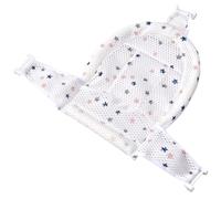 BESTonZON Baby Bath Seat Support Net with Anti-Slip Polypropylene Mesh and Three-Point Buckle Design, Comfortable Infant Bathtub Seat Protecting Baby's Spine for Safe Bathing in Bathtub