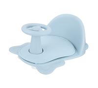 BESTonZON Baby Bath Seat with Suction Cups Non-Slip Shower Chair for Newborns Infant Bathing Support Toddler Bath Stool in Blue
