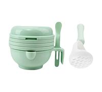 BESTonZON Baby Food Grinding Bowl Manual Food Grinding Bowl Complementary Multi-Functional Baby Pp Material