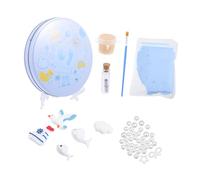 BESTonZON Baby Footprint Casting Kit for Newborns with Smooth Surface and Easy to Use Mud Material, Keepsake Gift for Birth and Carrying, Footprint Ornament Mould Kit