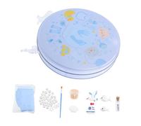 BESTonZON Baby Footprint Kit for Newborn Footprint Ornament Kits for Boys and Girls Lightweight Portable Keepsake Set