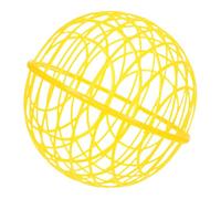 BESTonZON Ball Shaped Chicken Shelter Lightweight Round Coop Portable Rollable Poultry Cage for Chickens Rabbits Ducks Small Pets Outdoor Farm Use