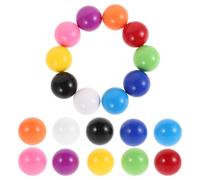 BESTonZON Ball Toys 20Pcs Plastic Replacement Balls for Track Racing Play Smooth Rolling Mini Balls for Kids Development and Group Interaction
