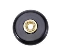 BESTonZON Bass Stand Cello End Pin Holder Non-slip Cello Holder End Pin Stand Holder Dark Walnut-effect Holder Non-slip Bass Holder Cello Stop Bass End Pin Holder Cello End Pin Stand Black