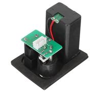 BESTonZON Battery Box for Guitar Pickup and Active Bass Pickup, Black Plastic 9v Battery Holder with Easy to Open Design, Practical Replacement for Lc-4 and Lc-5 Models, for Guitar Lovers