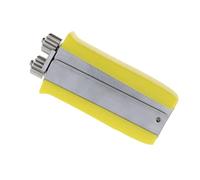 BESTonZON Beekeeping Wire Tensioner with Plastic Handle for Bee Frame Crimping Tool Portable Hive Wire Tightener with Metal Wheels Practical Beekeeping Equipment Yellow