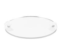 BESTonZON Betta Fish Exercise Mirror round Acrylic Sucker Mirror for Betta Training with Suction Cups White Safe Material Gentle to Fish
