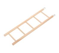 BESTonZON Bird Ladder Wooden Climbing for Small and Medium Birds Easy Install Parrot Play Ladder Natural Chewing to Promote Healthy Activity and Mental Stimulation