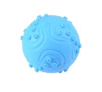 BESTonZON Bite Resistant Squeaky Pet Ball for Small and Medium Dogs Durable Tpr Training Ball with Nail Texture for Teeth Massage Interactive Fun to Boost Concentration and Iq Random Color