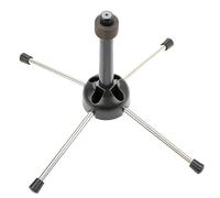 BESTonZON Black Clarinet Small Bracket Cc102 Flute Storage Holder Clarinet Holder Stand Flute Stand Portable Flute Portable Clarinet Stand Floor Oboe Holder Wind Instrument Rack Plastic