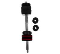 BESTonZON Black Double Layer Quick Release Cymbal Stacker Nut Drum Cymbal Accessory for Adding a Second Easy Clamp and Release Fits