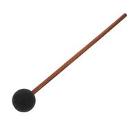 BESTonZON Black Silicone and Wood Friction Gong Mallet with Long Handle Producing Whale Singing Effect and Significant Resonance for Performances and Musical Occasions