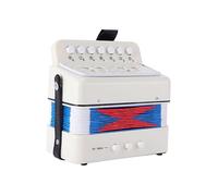 BESTonZON Boys and Girls Music Toys Educational Instrument Toy Mini Accordion Abs Metal Develop Patience Skills