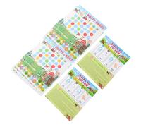 BESTonZON Boys Girls Potty Training Stickers Boy Girl Potty Training Chart Sticker Supplies