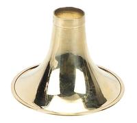 BESTonZON Brass Suona Horn Replacement Accessory, Thickened Golden Horn for Sound Amplification, Smooth Surface and Fine Workmanship, Musical Instrument Part for Suona Players