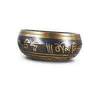 BESTonZON Buddha Sound Bowl Tibetan Singing Bowl for Meditation Yoga Therapy Mallet Home Decor