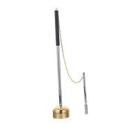 BESTonZON Buddhist Accessory Brass and Stainless Steel and Buddhist Chime Light and Portable Dharma Ritual Utensil Crisp Sound, for Sauna and Spirituality Practitioners