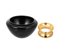 BESTonZON Buddhist Meditation Bowl Root Singing Bowl Yoga Prayer Tibetan Home Decor for Relaxation