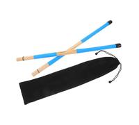 BESTonZON Bundle Wooden Jazz Drum Brushes Bamboo Percussion Rods for Orchestra Folk Jazz Music Versatile Multi-rod Drumsticks for Drummers and Music Schools