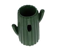 BESTonZON Cacti Shaped Hamster Waterer Holder Ceramic Leak Bottle Rack Adorable Pet Accessory for Hamsters and Chinchillas Secure Design for Easy Monitoring of Fluid Intake