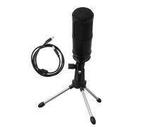 BESTonZON Cardioid USB Condenser Microphone Computer Recording Condenser Mic with Adjustable Environmental Noise Wide Range of Applications 5.19X1.69X1.69Inch