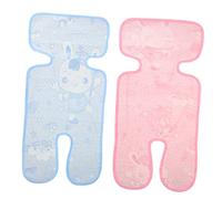BESTonZON Carriage Cushion 2 Pieces Summer Sleeping Mat Stroller Cooling Pad for Comfort Cooling Mat Pushchair