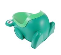 BESTonZON Cartoon Frog Boys Urinal Potty Trainer Toddler Pee Trainer Standing Plastic Urinal Toilet Training for Boys Wall-Mounted Portable Green Potty Accessory Random Style
