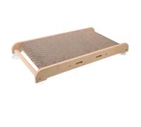 BESTonZON Cat Scratching Board Durable Corrugated Cat Scratcher for Furniture Protection Play Sturdy Pet Pad for Reducing Furniture Damage