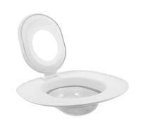 BESTonZON Cat Toilet Trainer Kit Reusable Plastic Potty Seat Teach Kitten Litter Training System for Enhanced Cleanliness in Bathroom