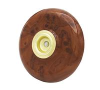 BESTonZON Cello Endpin Stopper Pad Non-slip Floor Protector Brown Cello Stopper Holder Mat for Orchestral String Instrument Accessories